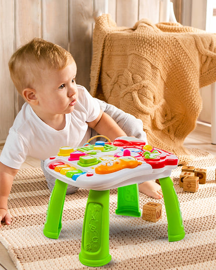 Interaktyvus 5in1 stumdukas edukacinis staliukas panelė vaikams mažyliui