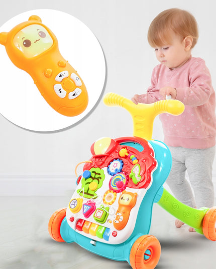 Interaktyvus 5in1 stumdukas edukacinis staliukas panelė vaikams mažyliui