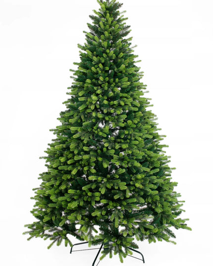 Dirbtinė eglutė Karpatska PE + PVC 210 cm, šviesūs galiukai, tikroviška