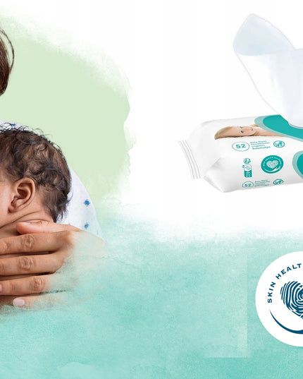 Hipoalerginės drėgnos servetėlės vaikams PAMPERS SENSITIVE 52 vnt. - 12 pakuočių