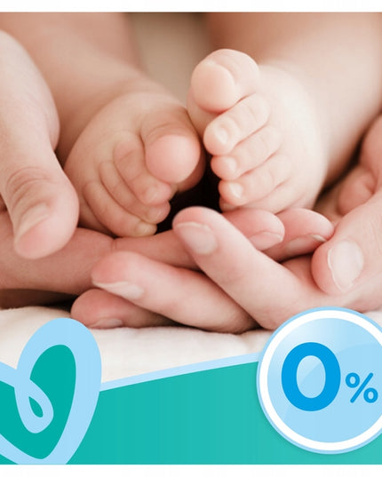 Hipoalerginės drėgnos servetėlės vaikams PAMPERS SENSITIVE 52 vnt. - 12 pakuočių