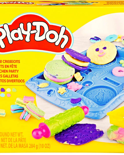 „Play-Doh“ modelino rinkinys „Saldūs sausainiai“, 5 spalvos ir priedai