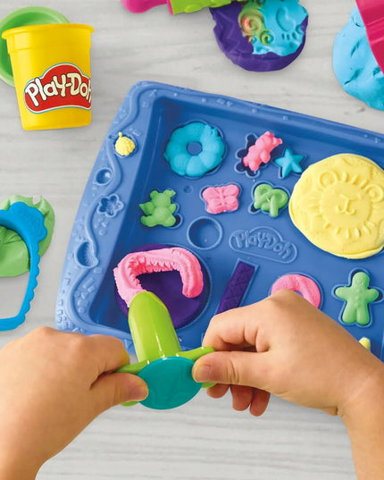 „Play-Doh“ modelino rinkinys „Saldūs sausainiai“, 5 spalvos ir priedai