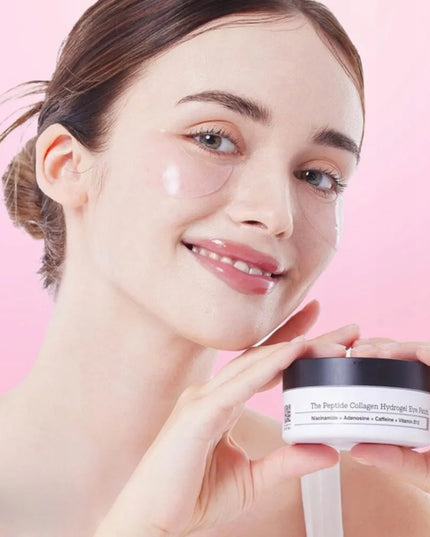 COSRX Peptide Collagen hidrogeliniai paakių pagalvėlės stangrinimui ir drėkinimui, 60 vnt.