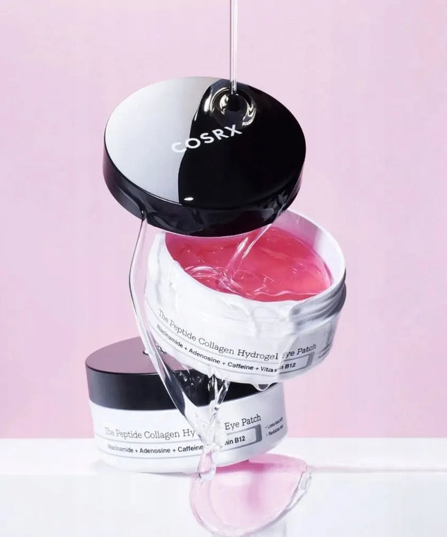COSRX Peptide Collagen hidrogeliniai paakių pagalvėlės stangrinimui ir drėkinimui, 60 vnt.