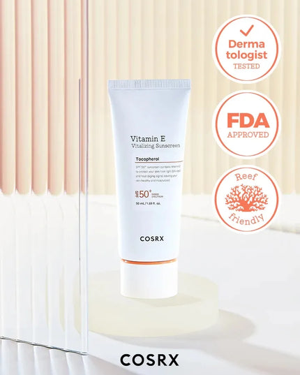 COSRX Vitamin E Vitalizing Sunscreen SPF 50+, 50 ml