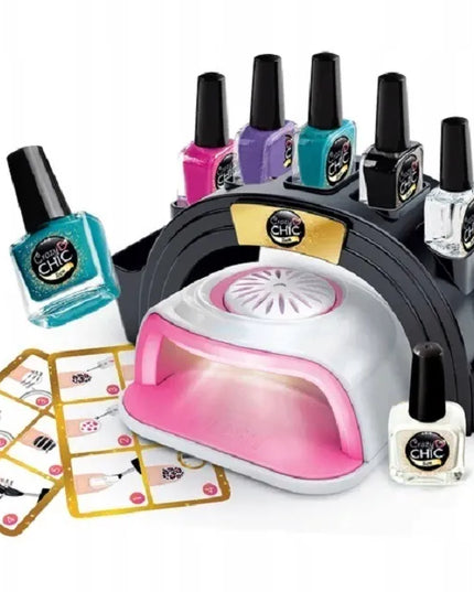 CLEMENTONI CRAZY CHIC nagų dailės salonas vaikams