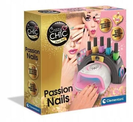 CLEMENTONI CRAZY CHIC nagų dailės salonas vaikams
