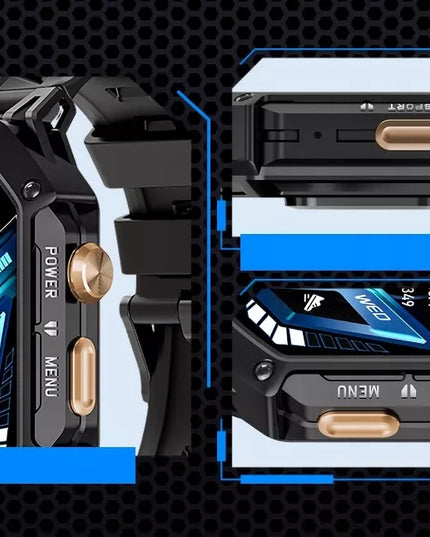 Išmanusis laikrodis CUBOT X1 AMOLED su barometru ir skambučių funkcija