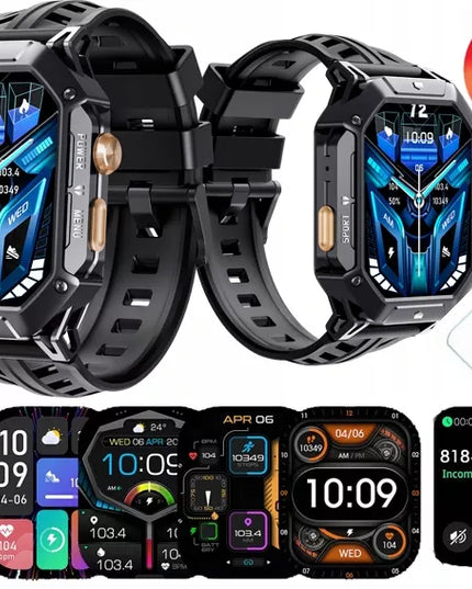 Išmanusis laikrodis CUBOT X1 AMOLED su barometru ir skambučių funkcija