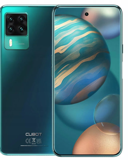 Išmanusis telefonas CUBOT X50 6,67 col. 8/128 GB LTE ANDROID 11 DUAL SIM NFC, žalias