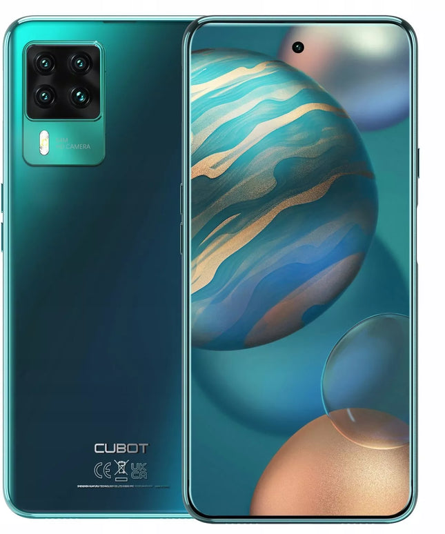 Išmanusis telefonas CUBOT X50 6,67 col. 8/128 GB LTE ANDROID 11 DUAL SIM NFC, žalias