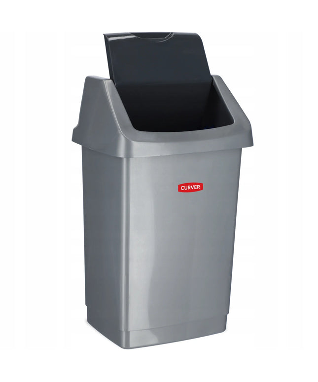 CURVER - šiukšliadėžė CLICK-IT - pilka - 15 l