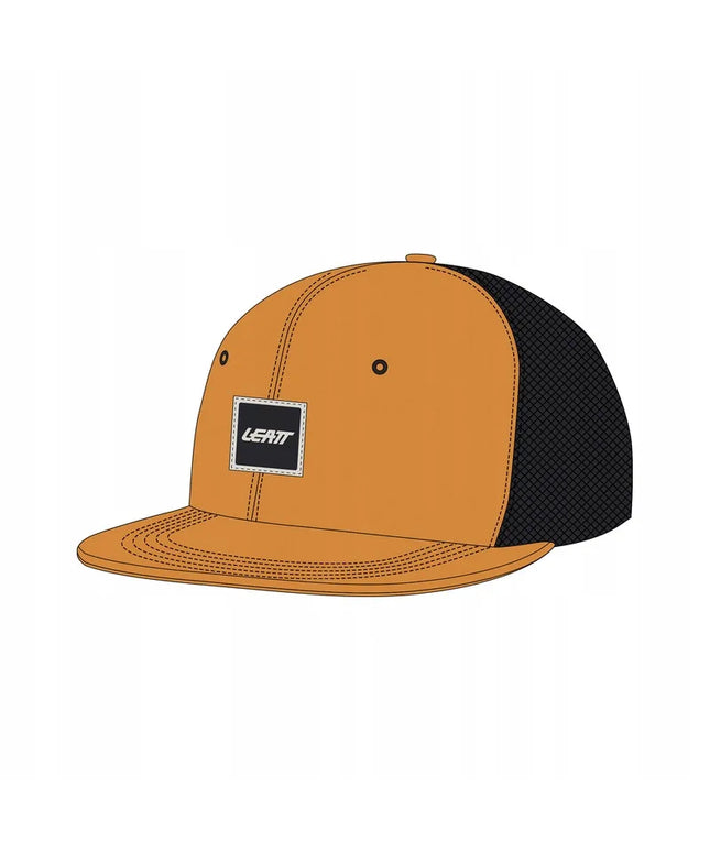 Kepuraitė su snapeliu Leatt Trucker Tech Rusty Orange S-XL