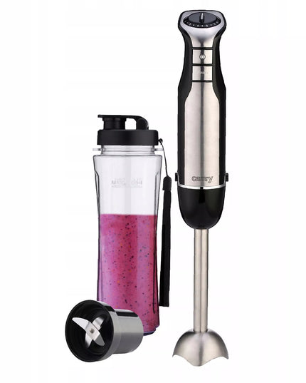 Camry CR 4615 rankinis trintuvas + 700W „Smoothie“ gertuvė, TURBO funkcija, LED, be BPA