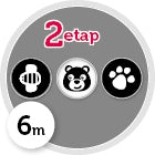 Canpol Kontrastinė pliušinė sensorinė karuselė su muzikos dėžute SENSORY TOYS