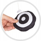 Canpol Kontrastinė pliušinė sensorinė karuselė su muzikos dėžute SENSORY TOYS