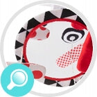 Canpol Kontrastinė pliušinė sensorinė karuselė su muzikos dėžute SENSORY TOYS