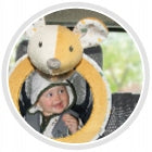 Canpol Veidrodėlis vaiko stebėjimui automobilyje MOUSE