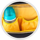 Canpol Kuprinė mamai su galimybe pritvirtinti prie vežimėlio