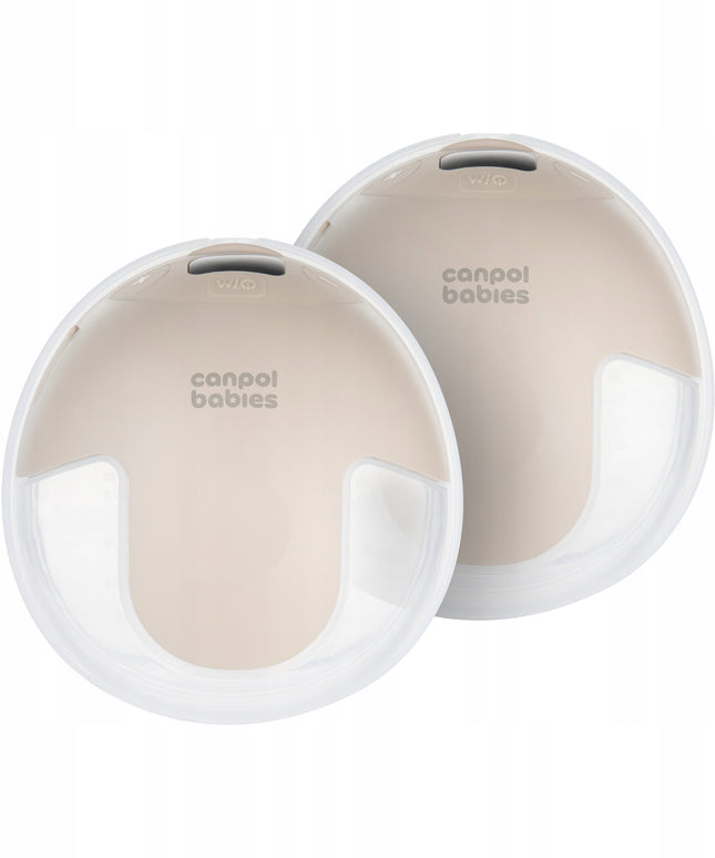 Canpol Dvigubas išmanusis krūties siurblys SmartSense, lengvas ir tylus