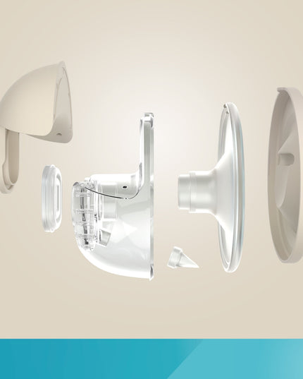 Canpol Dvigubas išmanusis krūties siurblys SmartSense, lengvas ir tylus