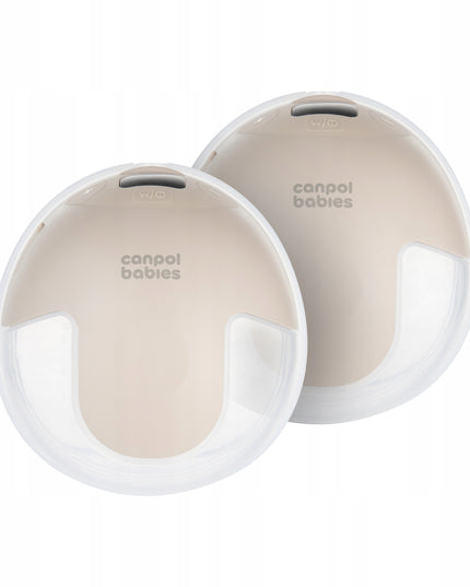 Canpol Dvigubas išmanusis krūties siurblys SmartSense, lengvas ir tylus