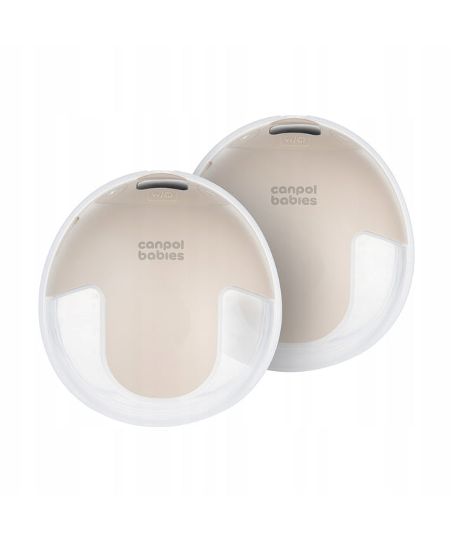 Canpol Dvigubas išmanusis krūties siurblys SmartSense, lengvas ir tylus