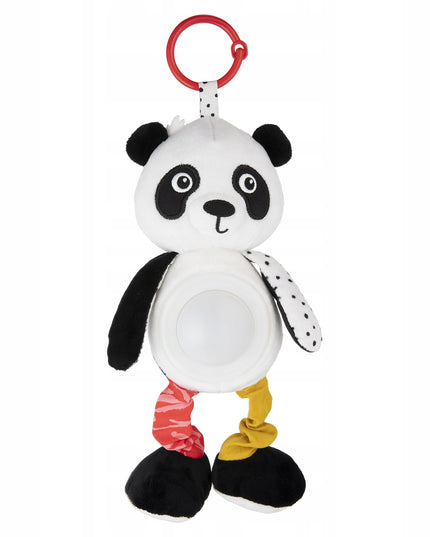 Canpol babies Pliušinė panda su pakabuku, muzikos dėžute ir lempute BabiesBoo