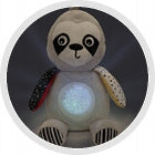 Canpol babies Pliušinis tinginys su muzikėle ir projektoriumi 3in1 BabiesBoo