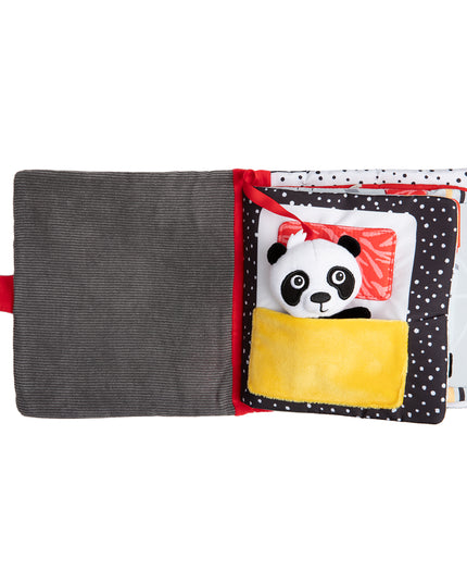 Canpol babies didelė sensorinė lavinamoji knygelė BabiesBoo PANDA