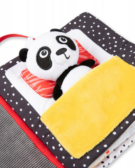 Canpol babies didelė sensorinė lavinamoji knygelė BabiesBoo PANDA