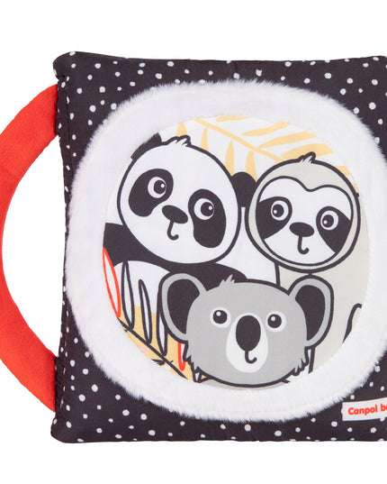 Canpol babies didelė sensorinė lavinamoji knygelė BabiesBoo PANDA