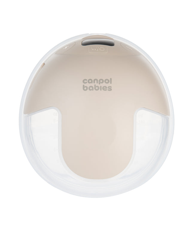 Canpol babies išmanusis korpusinis pieno siurblys SmartSense itin lengvas ir tylus