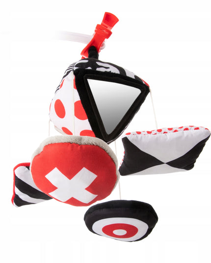 Canpol babies kontrastinė kelioninė karuselė ant vežimėlio ar automobilio kėdutės SENSORY