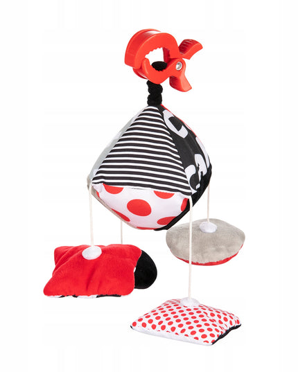 Canpol babies kontrastinė kelioninė karuselė ant vežimėlio ar automobilio kėdutės SENSORY