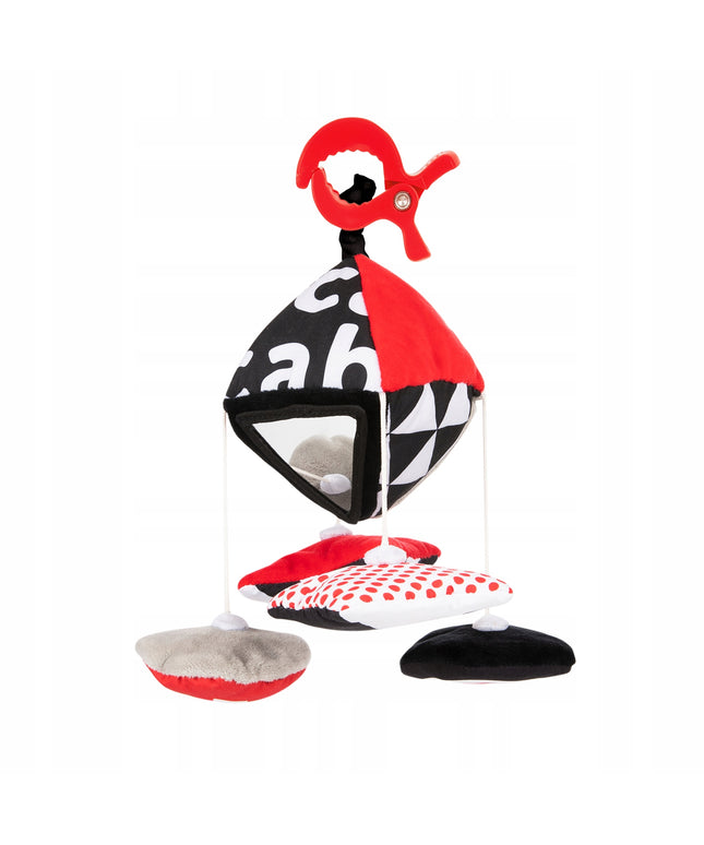 Canpol babies kontrastinė kelioninė karuselė ant vežimėlio ar automobilio kėdutės SENSORY