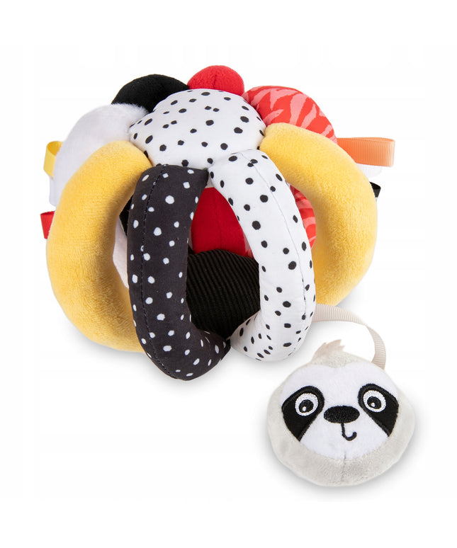 Canpol Babies Sensorinis Kamuoliukas su Barškučiu ir Pypsiuku BabiesBoo