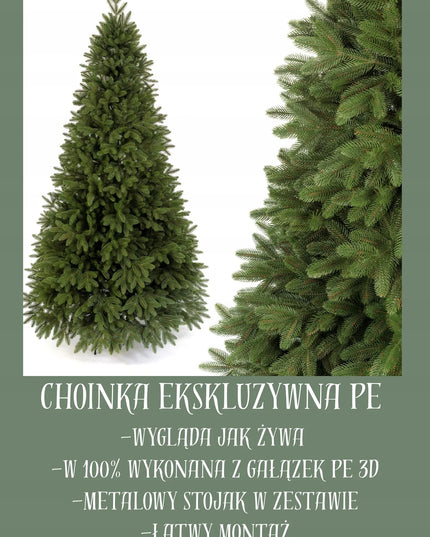 Išskirtinė dirbtinė 3D eglutė Art-Trans „RealTree“, 220 cm, 100 % PE