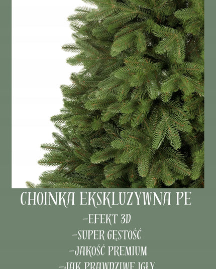 Išskirtinė dirbtinė 3D eglutė Art-Trans RealTree, 100 % PE, 250 cm, silikoninė