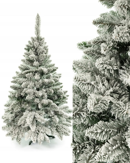 Dirbtinė snieguota pušis Art-Trans PREMIUM 130 cm, kaip tikra