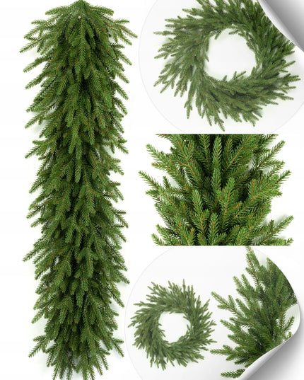 Dirbtinė eglutė Świerk Natura 3D – FULL PE PREMIUM 180 cm kaip tikra 100% PE
