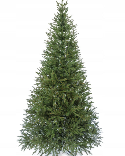 Dirbtinė eglutė Świerk Natura 3D – FULL PE PREMIUM 220 cm, kaip gyva, 100% PE