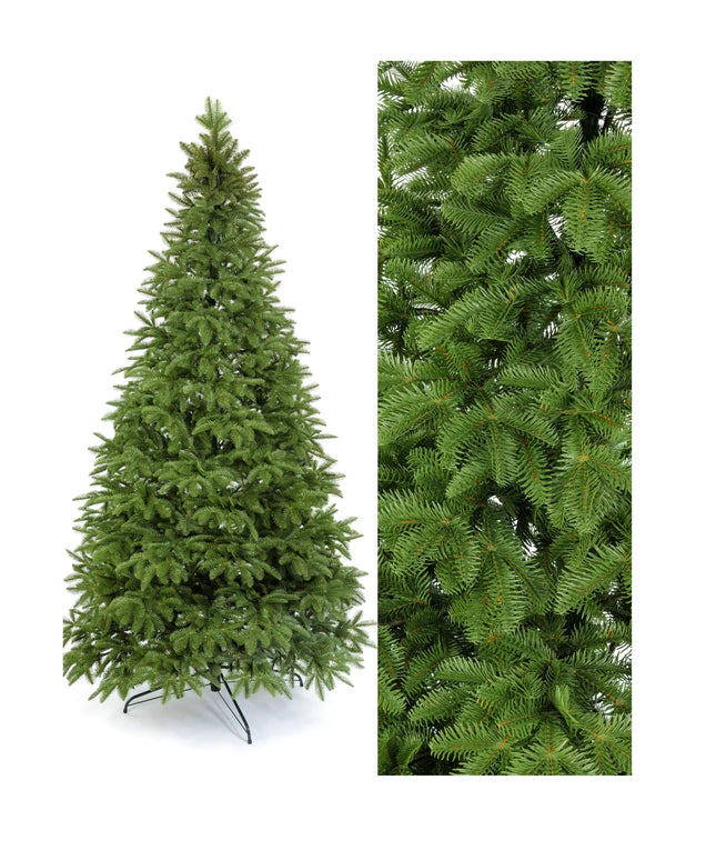 Dirbtinė eglutė Jodła Light Green 2D 100% PE 160 cm, silikoninė, kaip tikra