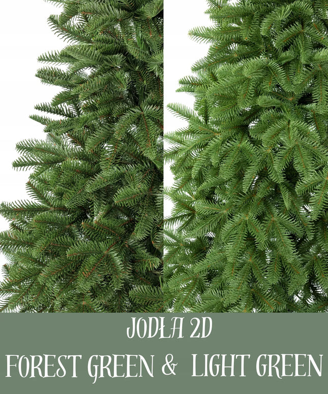 Dirbtinė eglutė kėnis Light Green 2D 100% PE 180 cm silikoninė kaip tikra