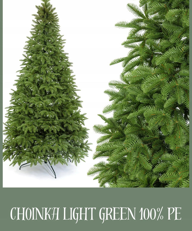 Dirbtinė eglutė kėnis Light Green 2D 100% PE 180 cm silikoninė kaip tikra
