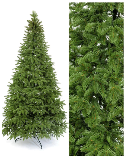 Dirbtinė eglutė „Light Green“ kėnis 2D 100% PE 220 cm, kaip gyva
