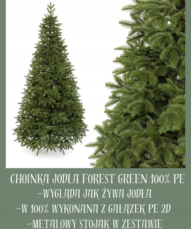 Dirbtinė eglutė kėnis NOBILES FOREST Green 2D 100% PE 180 cm