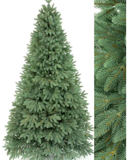 Dirbtinė eglutė PREMIUM Sidabrinė eglė SILVER SKY 3D 100% PE 180 cm