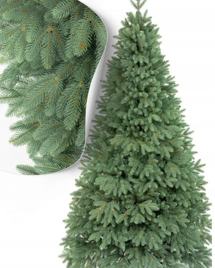 Dirbtinė Kalėdų eglutė PREMIUM Sidabrinė eglė SILVER SKY 3D 100% PE 220 cm